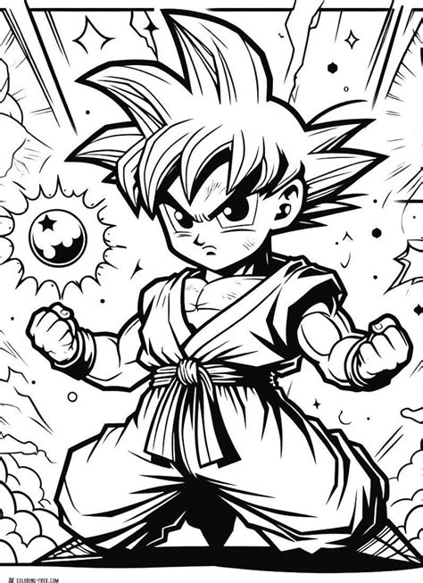 Dragon Ball Coloring Pages Artofit