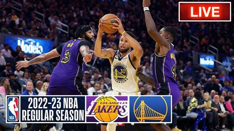 Golden State Warriors Vs La Lakers January 6 2023 Warriors Vs