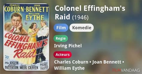 Colonel Effingham S Raid Film 1946 FilmVandaag Nl