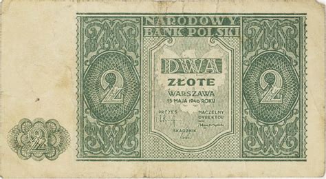 Polen 2 Zlotych 1946 Iv Ma Shops