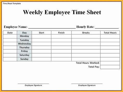 Employee Lunch Schedule Template Lovely Lunch Break Schedule Template