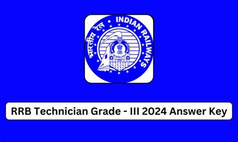 Rrb Technician Grade Iii Answer Key Tamilanguide