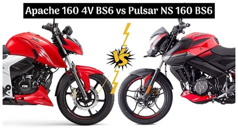 Tvs Apache Rtr V Vs Bajaj Pulsar Ns Bs Spec Comparison