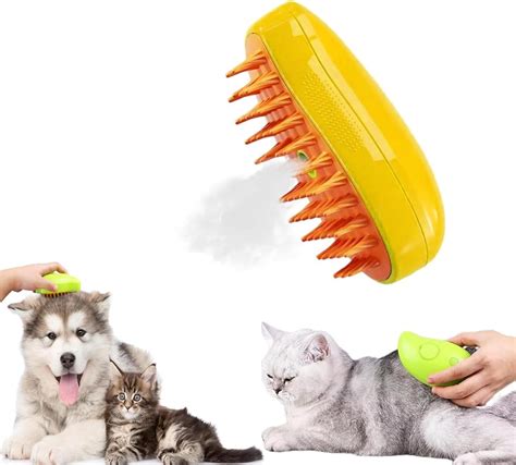 Amazon Steamy Cat Brush In Cat Steamy Brush For Massage Cat