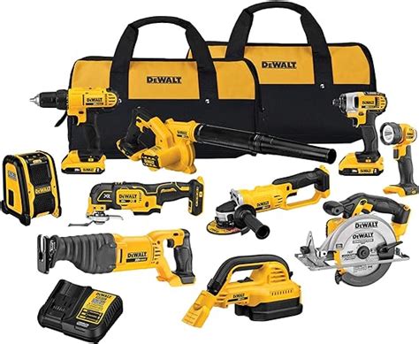 Dewalt 20v Max Cordless Drill Combo Kit 10 Tool Dck1020d2 Buy