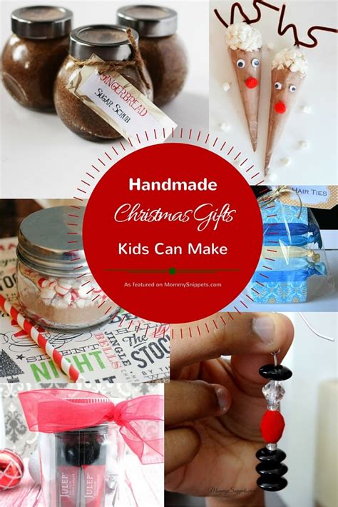 Handmade Christmas Ts Kids Can Make Mommy Snippets