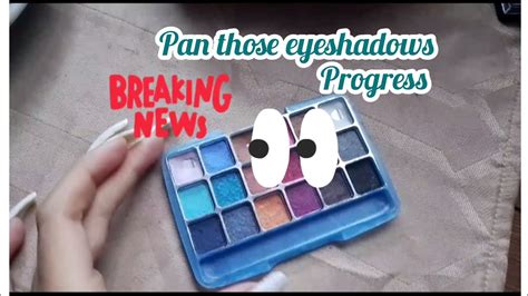 Avances En Pan Those Eyeshadows Abril Projectpan YouTube