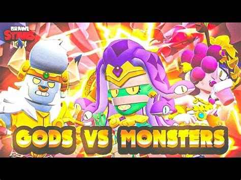 ALL NEW GODS VS MONSTERS SEASON SKINS Brawl Stars Sneak Peek YouTube