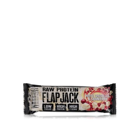 Warrior Raw Protein White Chocolate And Cranberry Bar 75g Price In Uae