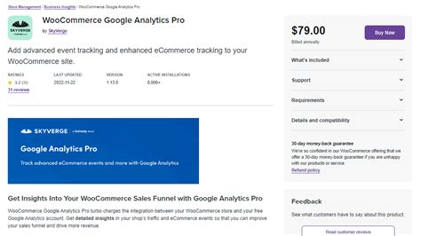 Woocommerce Google Analytics Pro Wookeeper