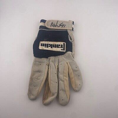 Wade Boggs Game Used Signed Batting Glove Jsa Ebay