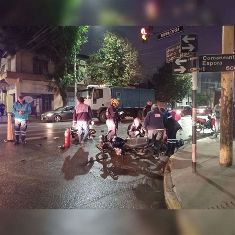 Otro Grave Accidente Entre Dos Motos Frente Al Hospital Alejandro