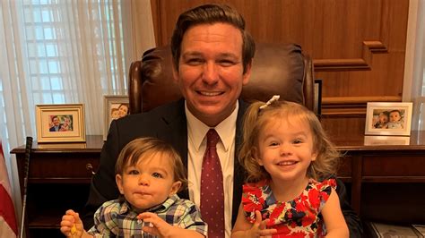 Governor DeSantis' children join him at the Capitol for ''Take Our ...