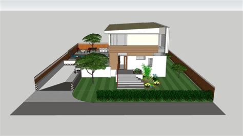 Tri Level House With Basement Parking 3d Warehouse