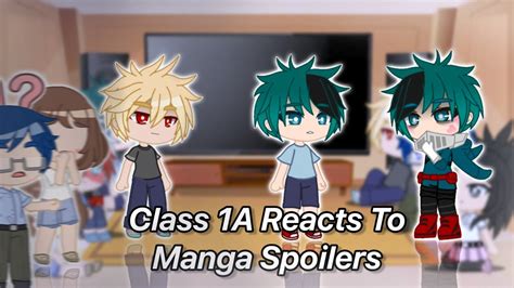 Class A Reacts To Beyond Chapter Manga Spoilers Youtube