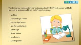 Understanding COGAT score presentation | PPT