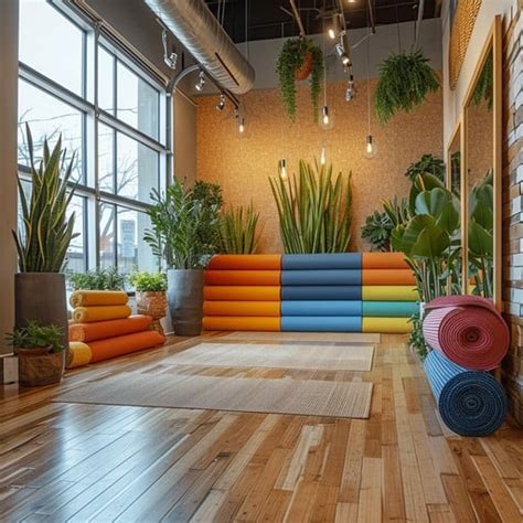 Free Colorful Yoga Studio Image Download At Stockcake