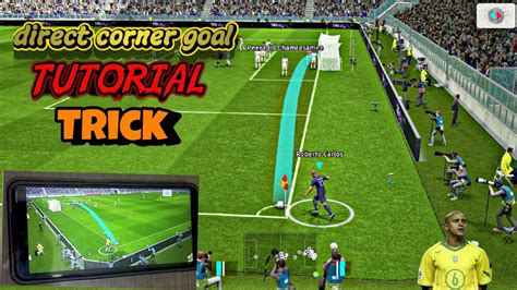 Direct Corner Goal Tutorial Trick 🔥 Efootball 2024 Efootball Tricks