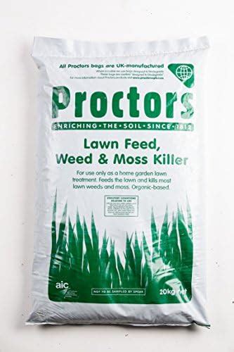 20kg Lawn Feed Weed And Moss Killer Covers Up To 625 Square Metres Uk Garden