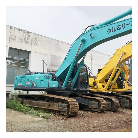 Used Lager Backhoe Hydraulic Crawler Large Excavator Kobelco Sk Lc