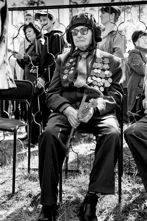 Russian World War Ii Veteran Tank Commander Photograph By John Williams