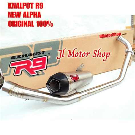 Jual Obral Jual Rugi Knalpot R Gp H Ss Alpha Series Vixion New