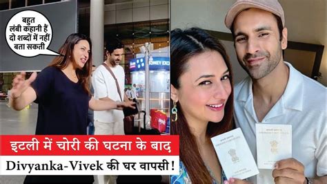 Divyanka Tripathi Reaction On Robbed Of Their Passports Money