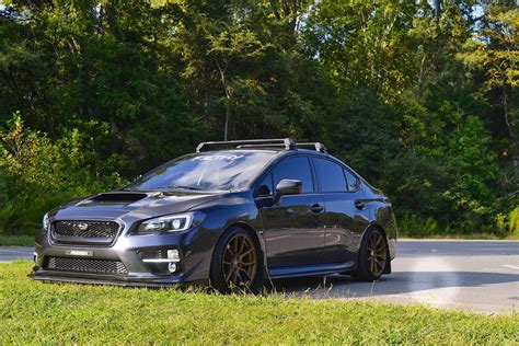 Subaru WRX STI VA Grey Option Lab R716 Wheel Front