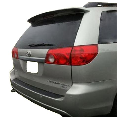 2004 2010 Toyota Sienna Factory Style Roof Spoiler W Light