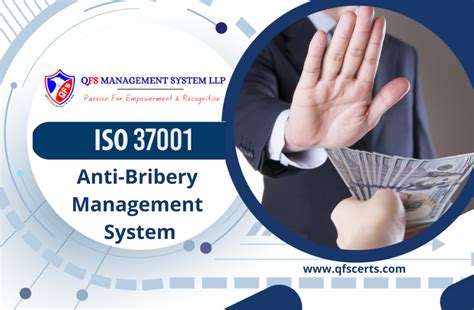 ISO 37001 Certification Anti Bribery Management System QFS Certs