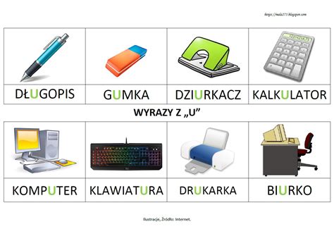 Blog Edukacyjny Dla Dzieci Wyrazy Z U