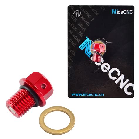 NiceCNC Magnetic Oil Drain Plug For Honda CRF250 Rally 2017 2018 CR85R