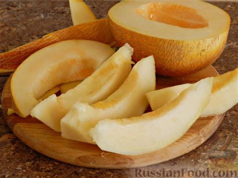 Рецепт: Дыня в сиропе (на зиму) на RussianFood.com