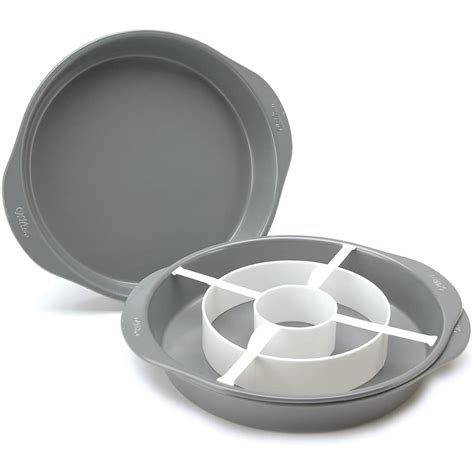 Wilton Round Checkerboard Cake Pan Set 4 Piece