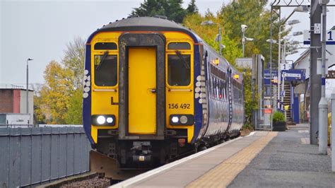 156492 Departs Anniesland Working 2W70 To Glasgow Queen Street 01 11