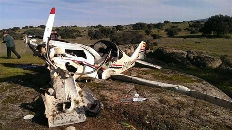 El Piloto Herido Grave Al Estrellarse Una Avioneta Es Un Vecino De