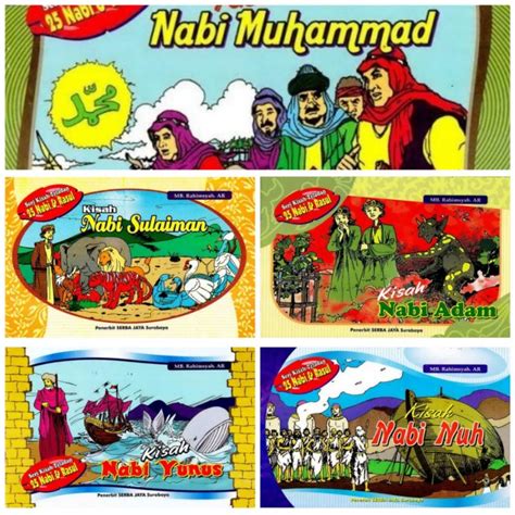 Jual Paket Isi 25 Buku Kisah Nabi And Rasul Untuk Anak Tk Sd Serba Jaya