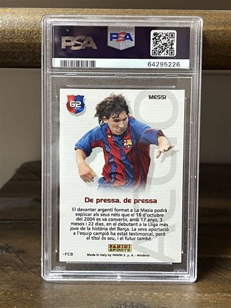 Panini Sports Mega Cracks Barca Campio No Lionel Messi Rookie