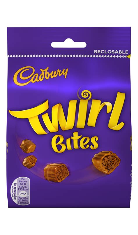 Cadbury Twirl Bites | Cadbury, Cadbury twirl, Chocolate bites