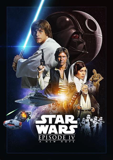 Star Wars Episode 4 Movie Poster