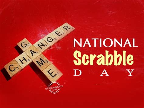 10 National Scrabble Day Images Pictures Photos Desi Comments