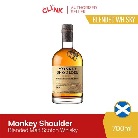 Monkey Shoulder The Original Blended Malt Scotch Whisky 700ml Lazada PH