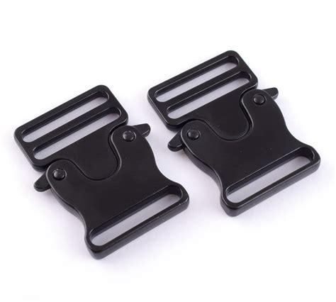 Metal Release Buckles Black Quick Slide Buckle30mm Backpack Etsy