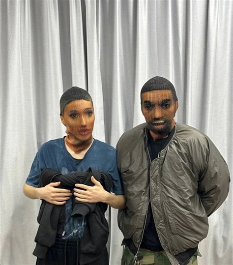 Дизайнер Глеб Костин создал маски с изображениями лиц Kanye West и его ...