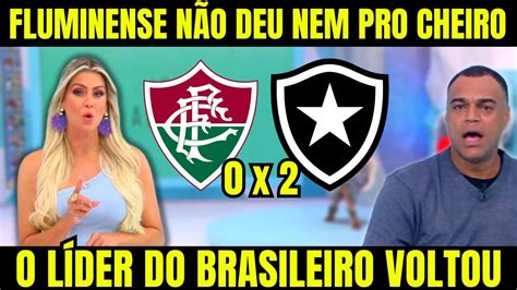 Renata Fan E Denilson Se Rendem Ao Botafogo Brasileiro Ta Pr Ximo