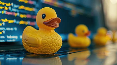 Rubber Duck Debugging Code Or Rubberducking Photo Illustration