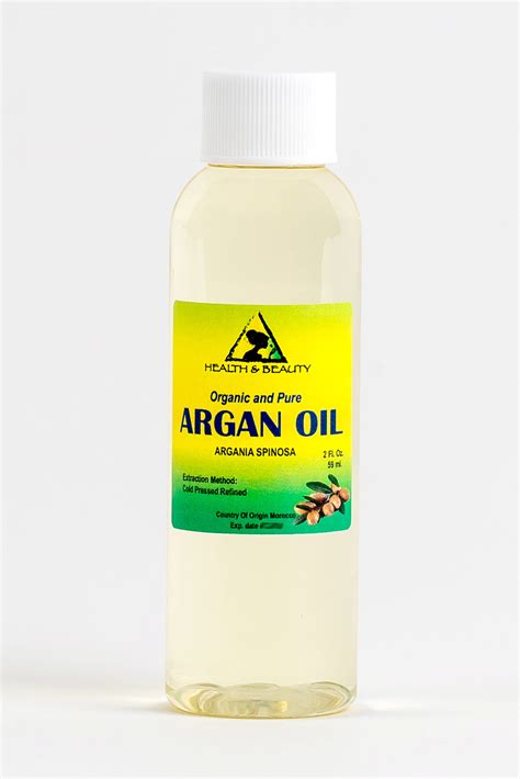 Argan Oil Refined Organic Moroccan Cold Pressed Premium Hair Oil 100 Pure 2 Oz