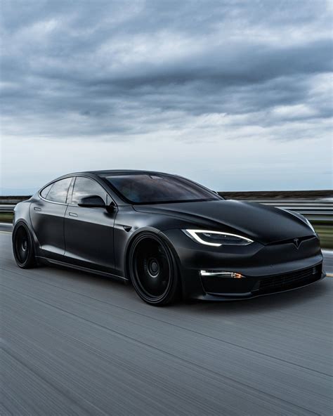 Kyle Fletcher On Instagram Loved Everything About This Setup Lifesgud2 ‘s Murdered Out Tesla