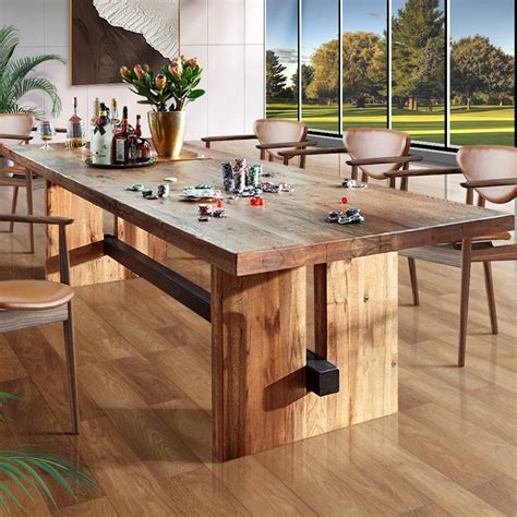 Loon Peak Gislaine Solid Wood Dining Table Reviews Wayfair Canada