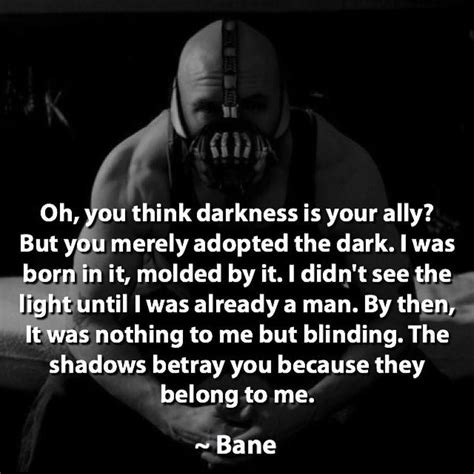 Bane Darkness Quote - ShortQuotes.cc